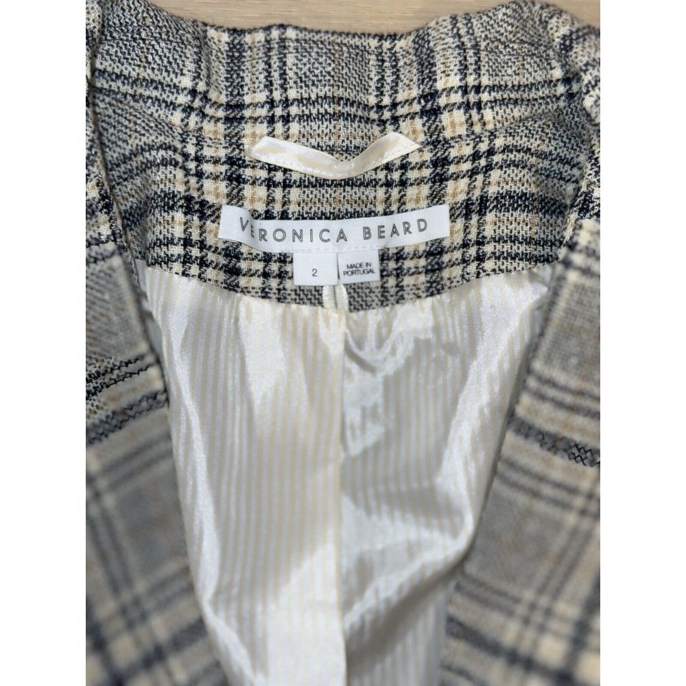 Veronica Beard | Oria Dickey Jacket | in Navy & Ivory | Sz. 2 - Picture 7 of 10